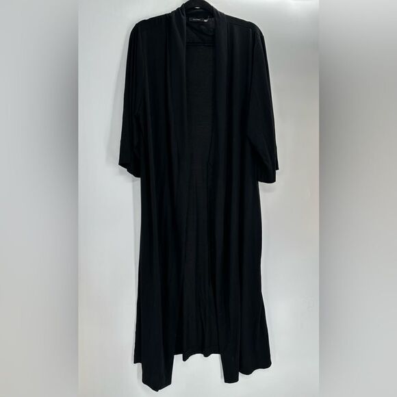 Natori Modal Black Robe Missing Belt Women’s Size Medium Super Soft - Picture 1 of 5